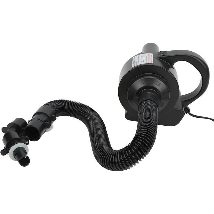 SereneLife Compresor Inflable De Bomba De Tabla De Remo - Inflador De SUP De Alta Presión De 16 PSI - Conector De Coche De 12 V CC - Bomba De Aire