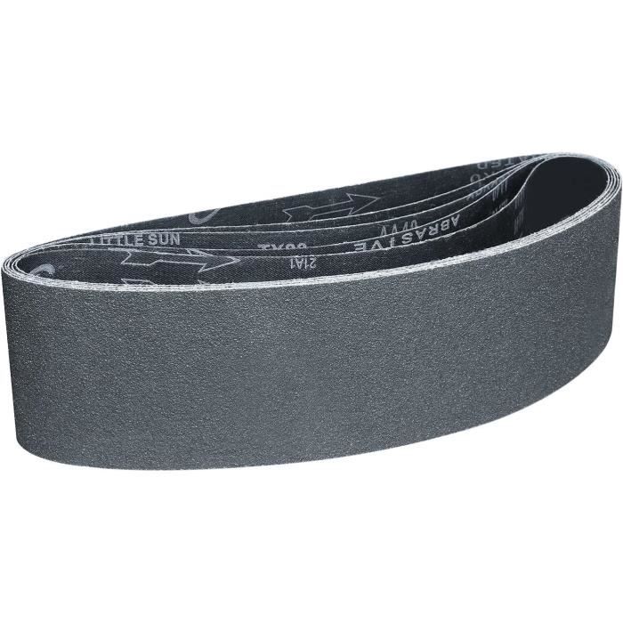 Lot De 5 Bandes Abrasives Grain 150 100 X 914 Grain Grain 150 Ponceuse à Bande En Tissu Ruban Abrasif Pour Güde GBTS 400