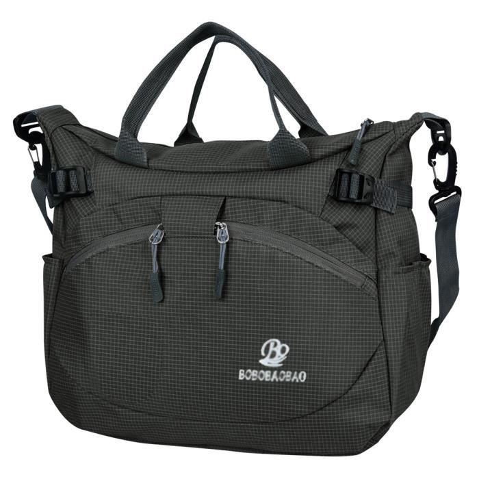 Sac Bandoulière NICOLE&DORIS Pour Femme - Nylon Imperméable, Violet Foncé, Design élégant Et Spacieux