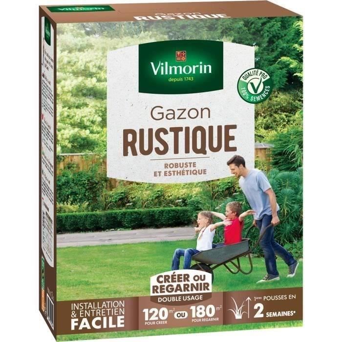 vilmorin semences de gazon rustique 3 kg cdiscount jardin