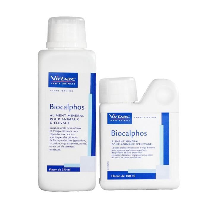 VIRBAC  Biocalphos Solution Buvable 250ml 