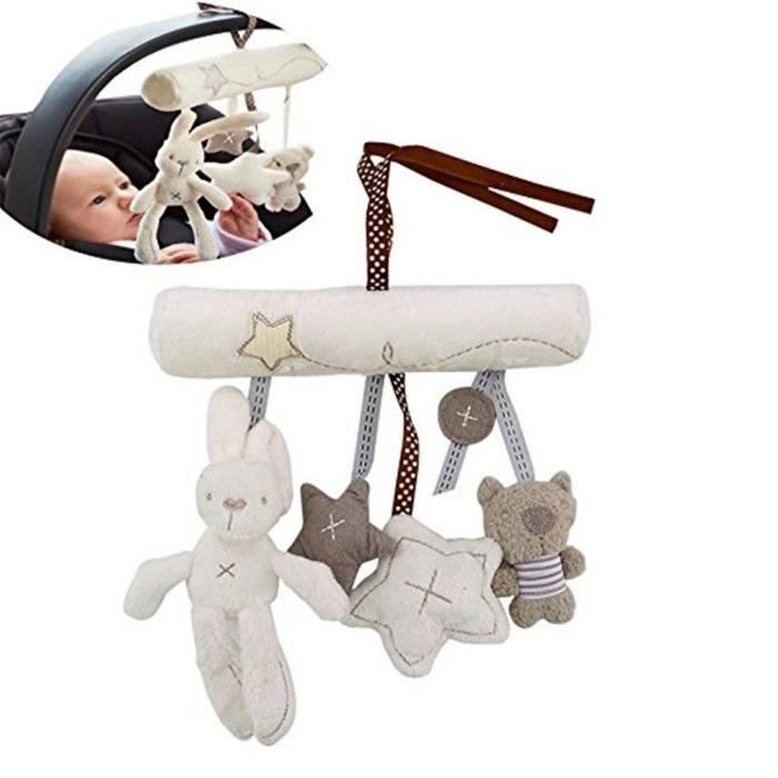 Bebe Mignon Musique En Peluche D Activite Poussette Bebe Jouets En Peluche Lapin A Suspendre En Forme D Etoile M1301 Cdiscount Puericulture Eveil Bebe