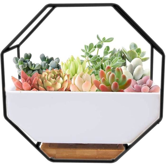 Cintre Mural En Bois Pour Jardinière - Support Pour Pots, Carillons, Paniers - Environ 17x15 Cm - Design Rustique, Installation Facile
