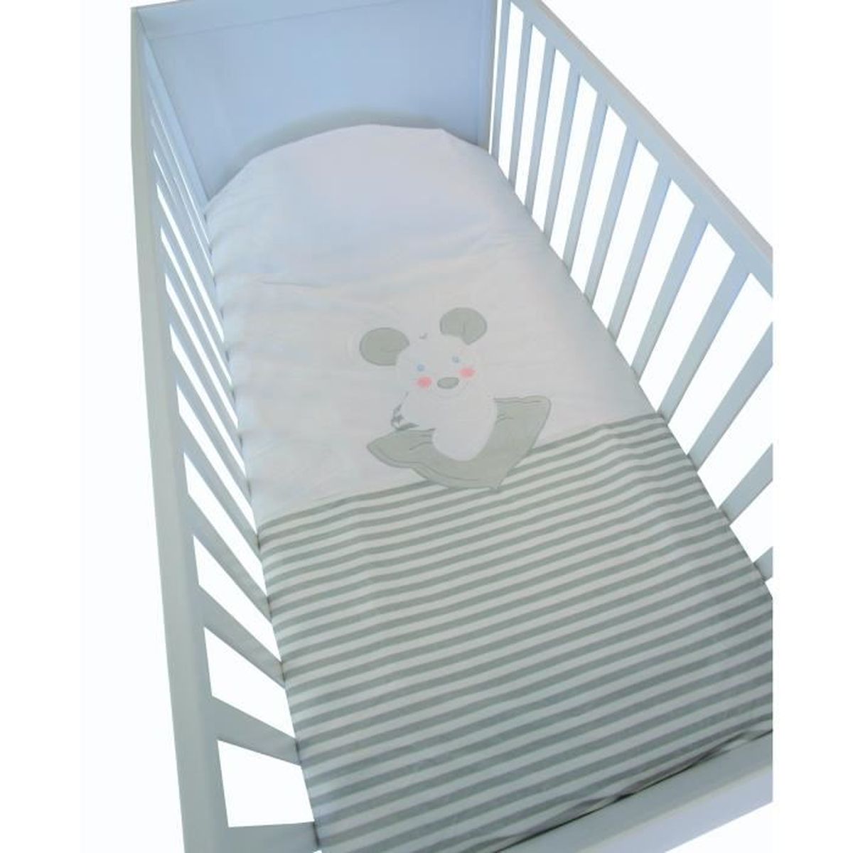 Souris Couette Edredon 1x80 Cm Pour Lit 60x1 Cm Cdiscount Puericulture Eveil Bebe