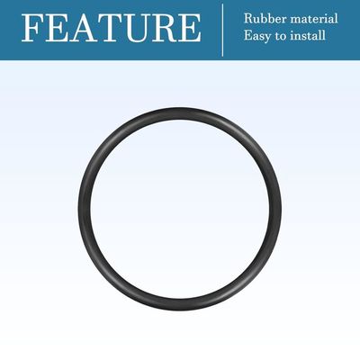 Joint Rond Caoutchouc QUARKZMAN 130mm X 120mm X 5mm Nitrile Caoutchouc Joints Toriques X 5 Pièces Rond Joint Rondelle Pour Robinet Plomberie Réparation Étanchéité Connexion [ Noir Joint Plomberie