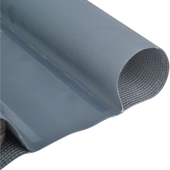 WOLFPACK LINEA PROFESIONAL - Rueda Doméstica Doble Poliamida Gris Pasante 50mm