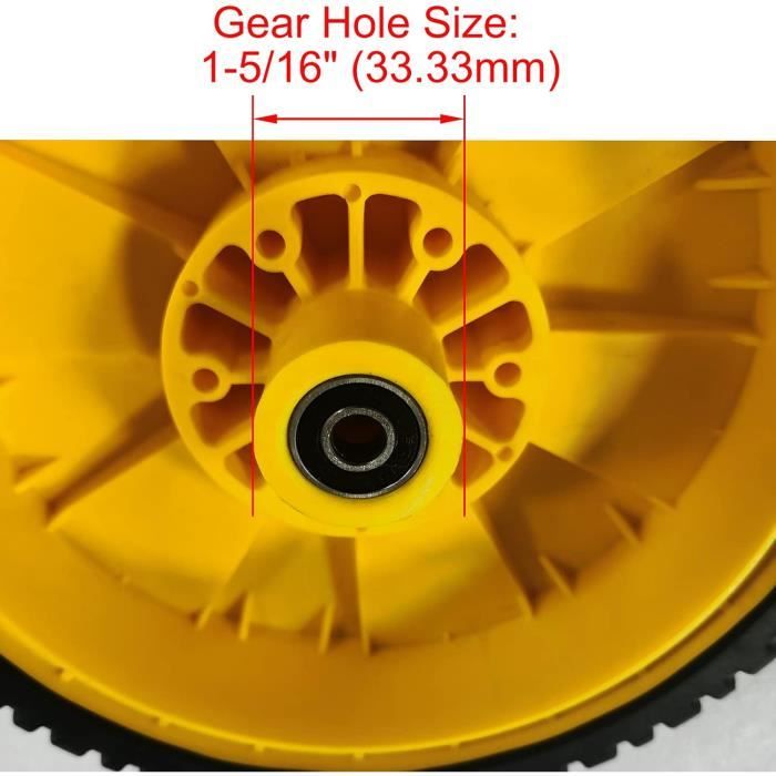 Roue De Tondeuse A Gazon Pour Oregon 72 115 Am115138 Gy20630 Pour John Deere 14Pb 14Sb 14Se 14Pt 14St Ja65 Jx75 Je75 u1488 Cdiscount Jardin