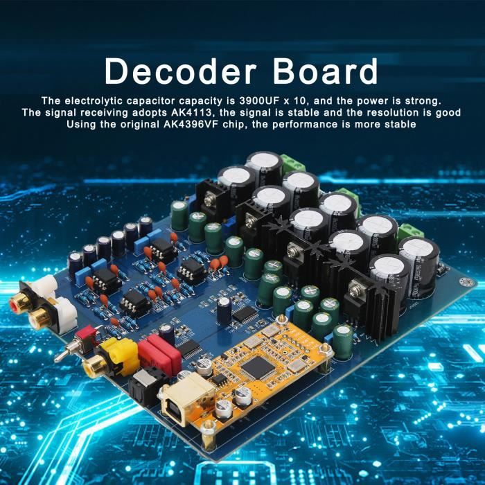 Carte décodeur vidéo Bluetooth 4.2, alimentation 12V RM - RMVB FLAC APE