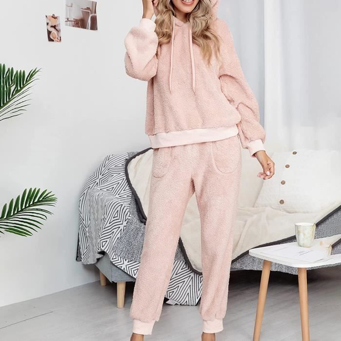 Pyjama femme polaire pas cher outlet