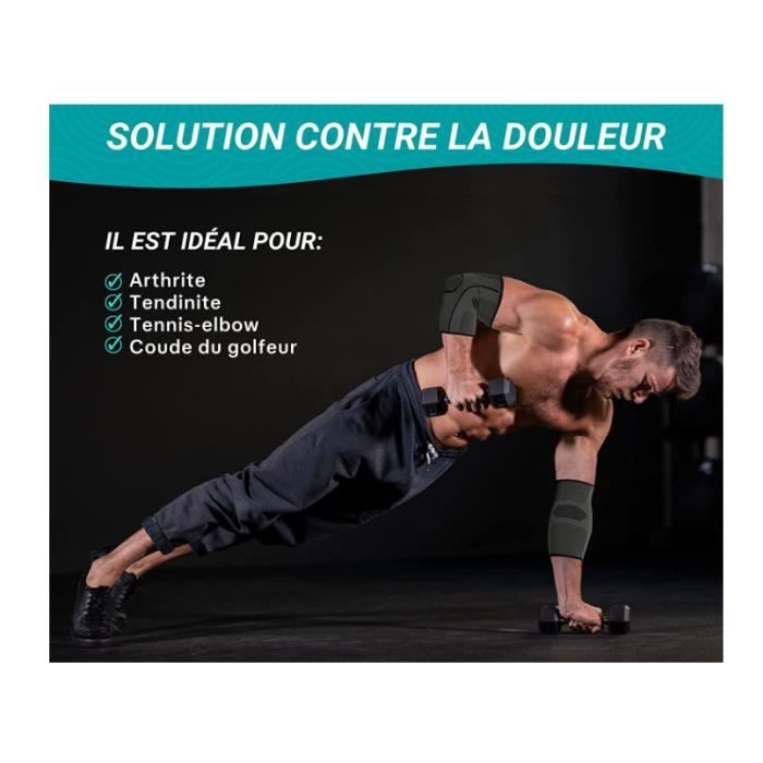 2 Coude Tendinite Coudière Coudiere Musculation Support Coude Protège Sport  Tenn