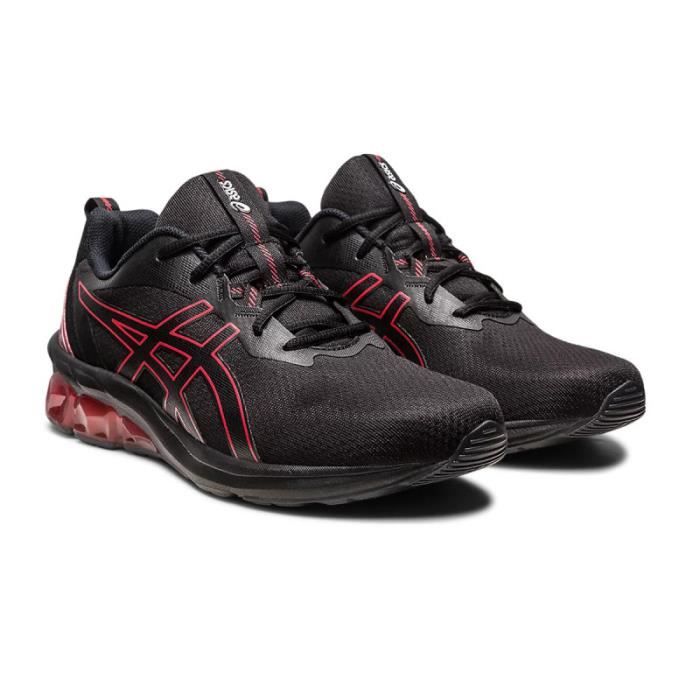 Basket Asics GEL QUANTUM 90 IV Noir Rouge Tige en mesh