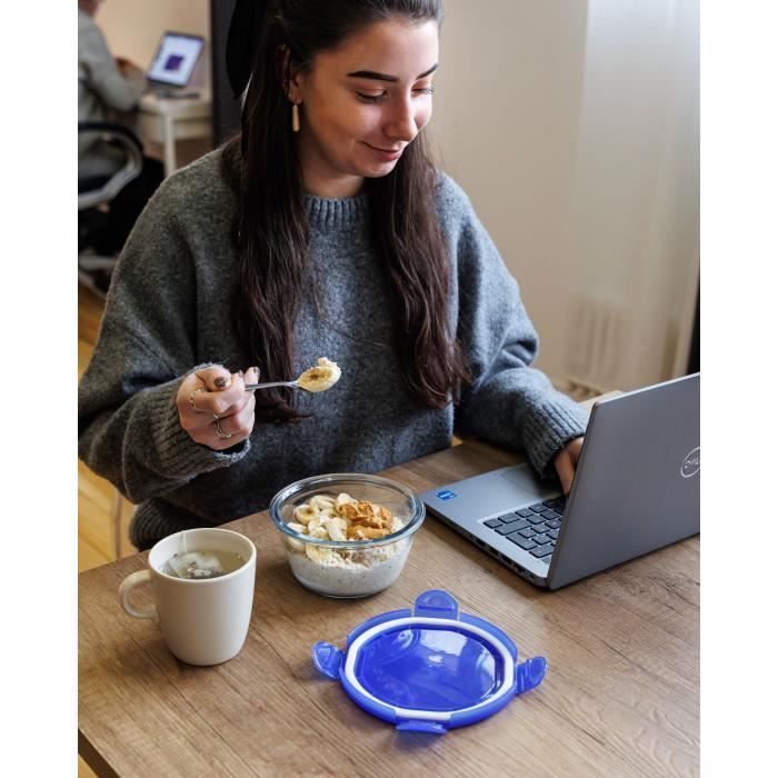 Pyrex Cook & Heat - Lot De 3 Boites Rondes Identiques - 1L