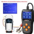 KONNWEI Testeur de batterie de voiture professionnel (KW600) sur le système de démarrage, système de charge Analyseur automatique de-2