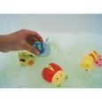 LUDI - Animaux arroseurs en plastique pour jouer dans le bain. Dès 6 mois. 4 animaux de la campagne-2