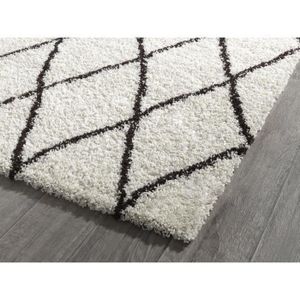 TAPIS ASMA Tapis de salon Shaggy - Style berbère - 150 x