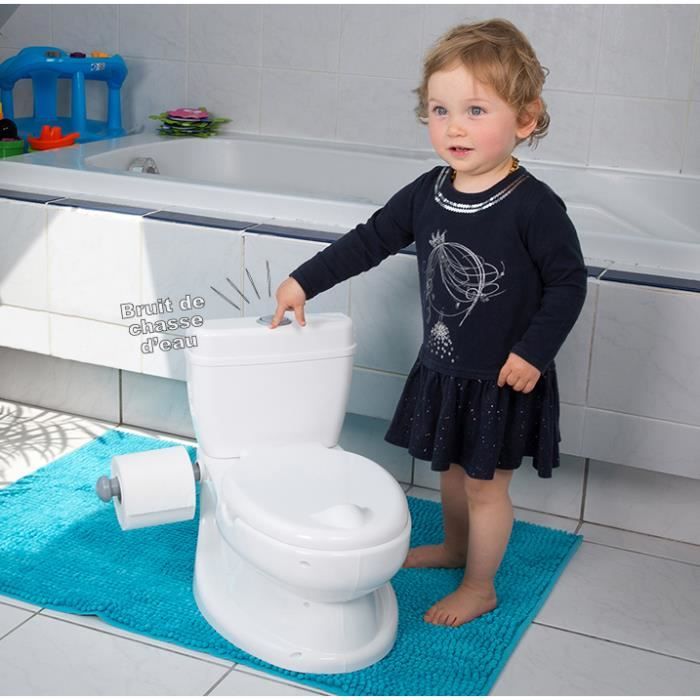 HUOLE - Toilette Pot WC pour 2 3 4 5 ans Enfant avec Marche - Rehausseur  Chaise - Bleu et Violet - Cdiscount Puériculture & Eveil bébé