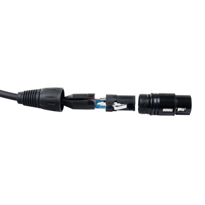 Câble Audio Xlr 3 Broches Micro Mâle À Femelle 20m à Prix Carrefour