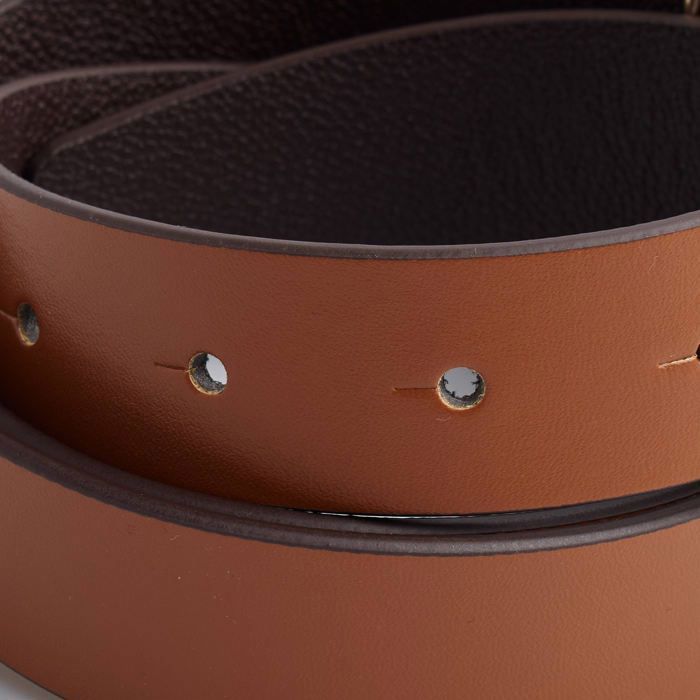Ceinture Automatique Unisexe - Boucle Auto-Ajustable - Largeur 3 Cm - Cuir - Noir - 130 Cm - 10