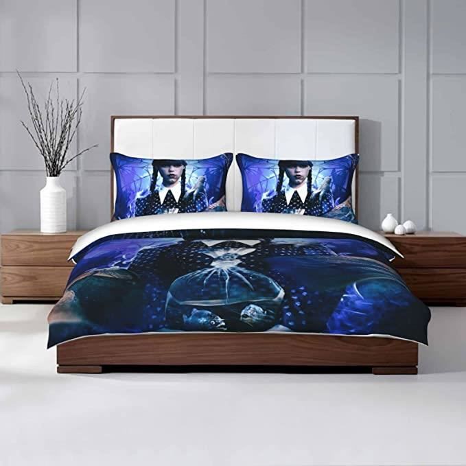 Halantex WEDNESDAY Sous La Pluie - Housse De Couette 140x200 Cm + Taie