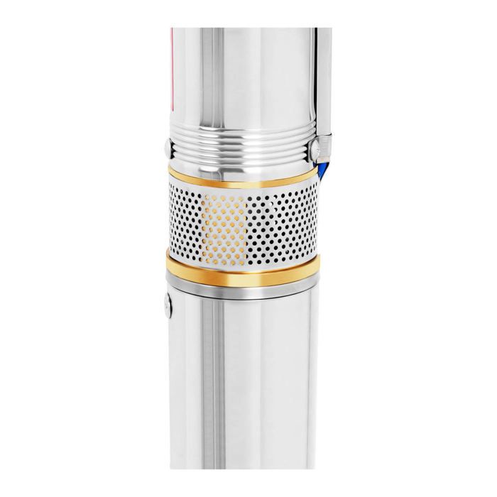 Pompe Immergée IBO 3Ti20 - 550W - 50 L/min - Puits Forage, Jardin, Maison - Câble 20m - Résistante Au Sable