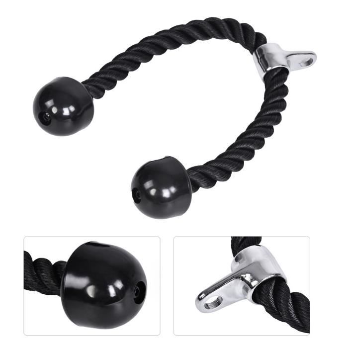 Corde D’Entraînement POWRX 50mm 12m Avec Housse - Battle Rope Pour Fitness Et Musculation