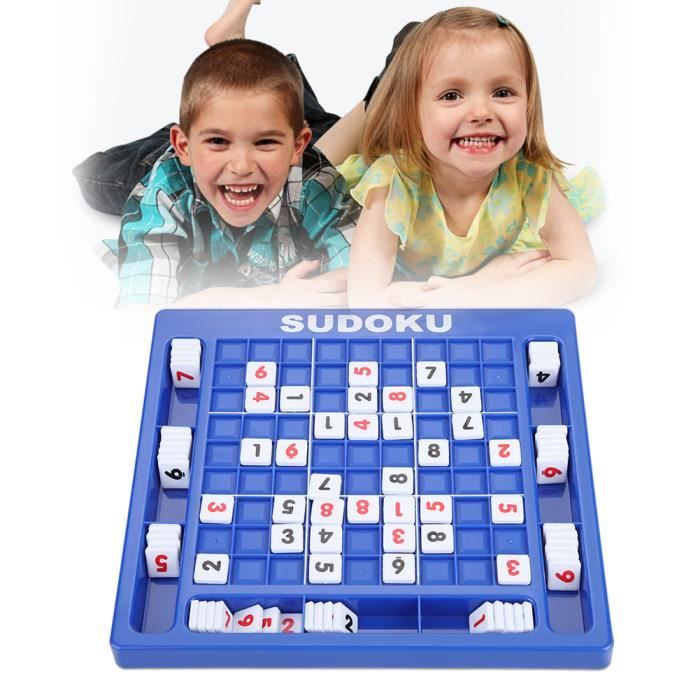 ESTINK Jeu de société enfant Sudoku éducatif, logique et anti-stress