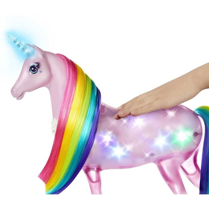 Barbie Dreamtopia - Licorne Lumières Magiques - Sons et lumières