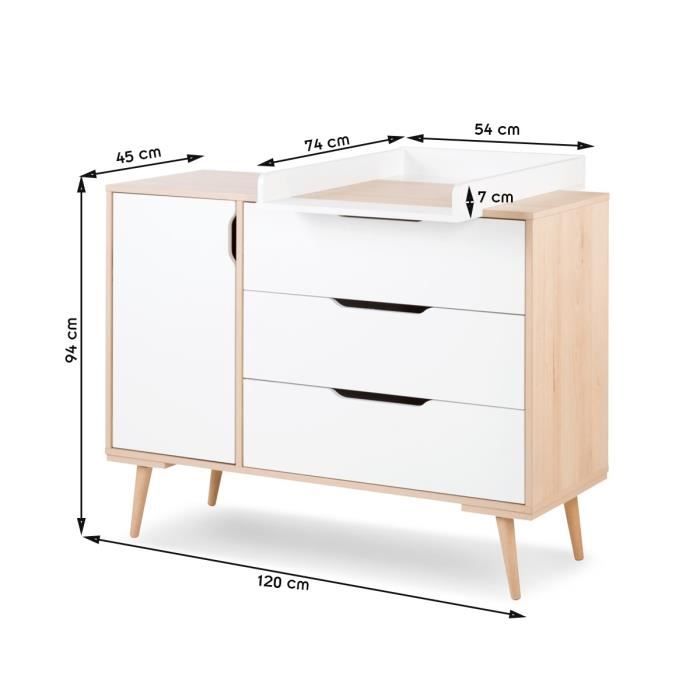 Etagere commode a langer - Cdiscount