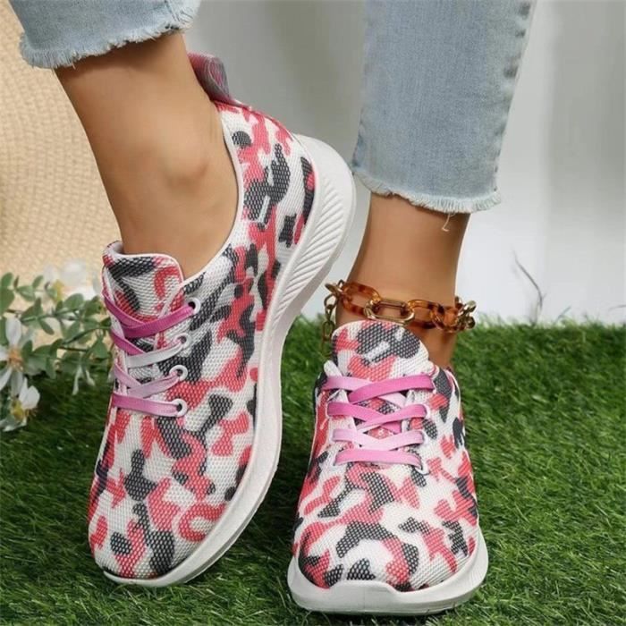 Baskets Talons compens s pour Femmes Chaussures Marche