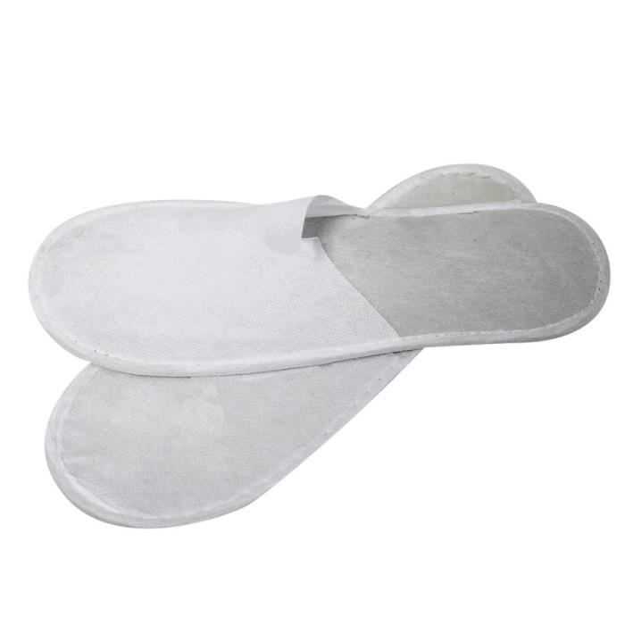 Lot de 50 chaussons jetables pour femme Vivezen Mules fermées