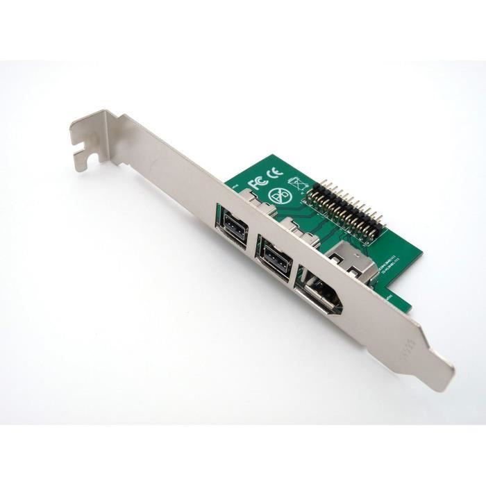Carte Controleur Mini Pci Express Firewire 800 Et 400-1 Port Ieee1394A ...