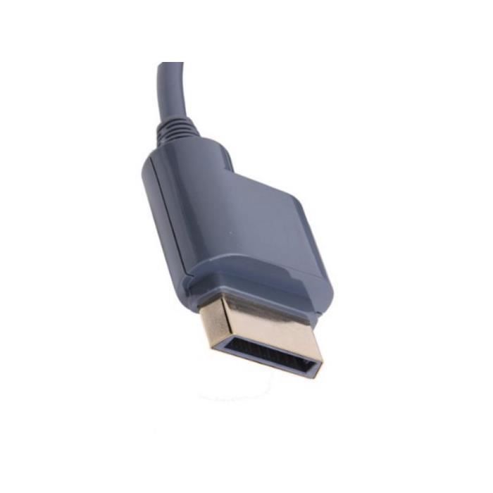 Câble Vidéo AV RCA Pour Microsoft Xbox 360 - Occasion Testé Fonctionnel