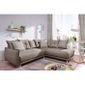Bobochic Lena Canapé Dangle Convertible Style Scandinave Caffé Latte Droit
