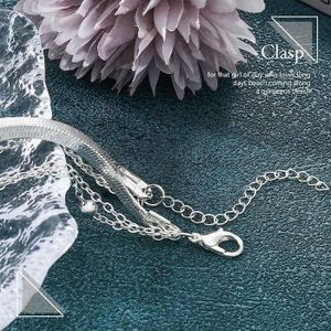 Collier Ras De Cou En Argent 925 Rhodié Avec Pierre D'Aventurine - Longueur 42cm - Neuf Avec Étiquettes