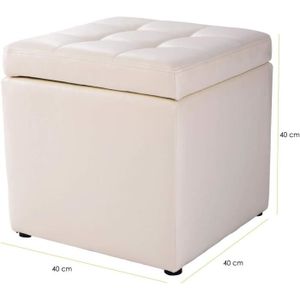 Fauteuil avec repose-pied Noir 60 cm Similicuir - Fauteuil Relaxant