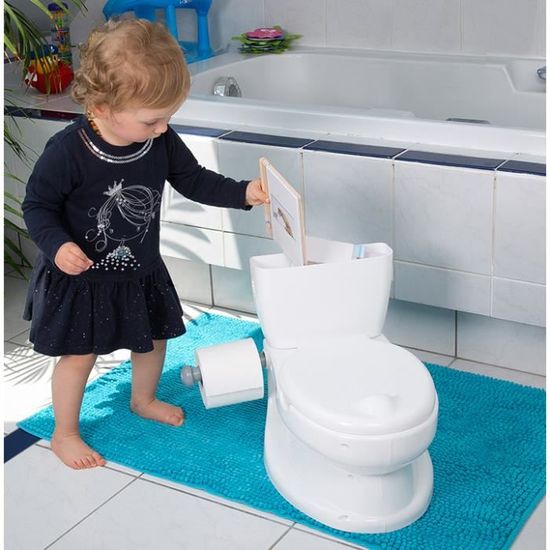 Pot d'apprentissage à la propreté pour enfants TOY-LET - WC éducatif -  Blanc - Cdiscount Puériculture & Eveil bébé