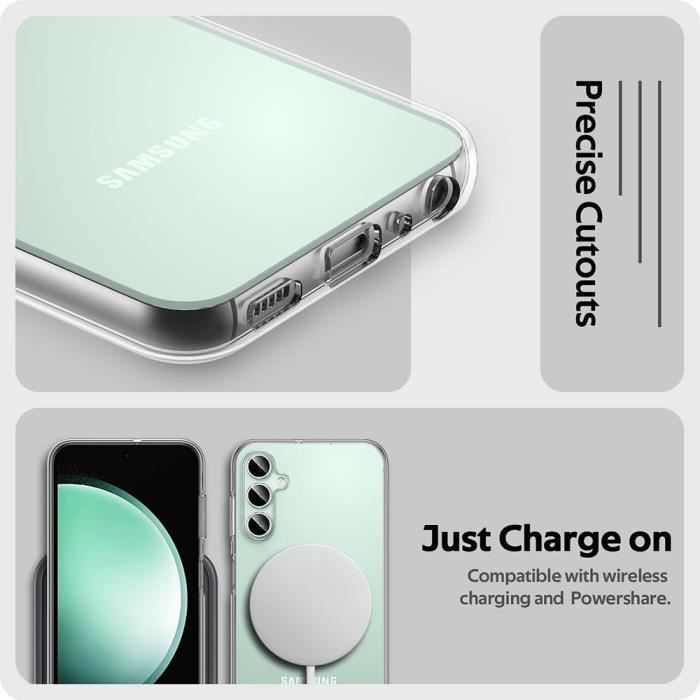 Coque et 2 Verres Trempés pour Samsung Galaxy S23 FE - Protection Antichoc  Silicone Transparent (pas pour S23) - Cdiscount Téléphonie
