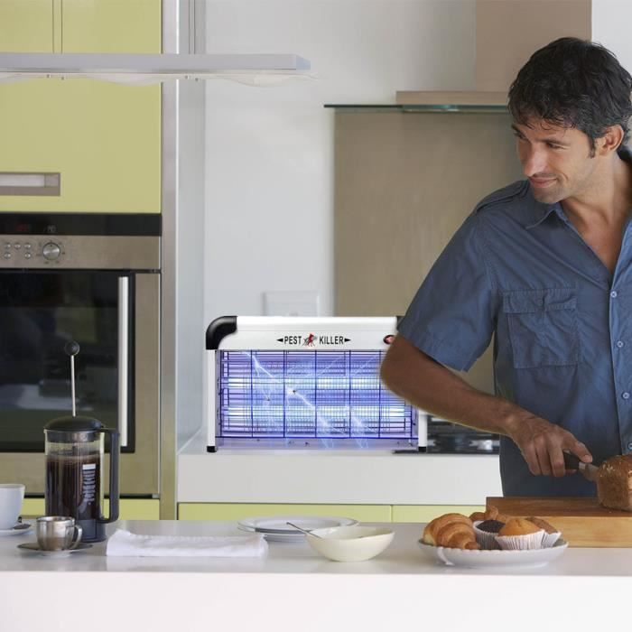 Lampe UV Anti-Insectes Anti Moustique Tue Mouche électrique Destructeur D'Insectes 30 W(49*9.5*33cm) - Jardin