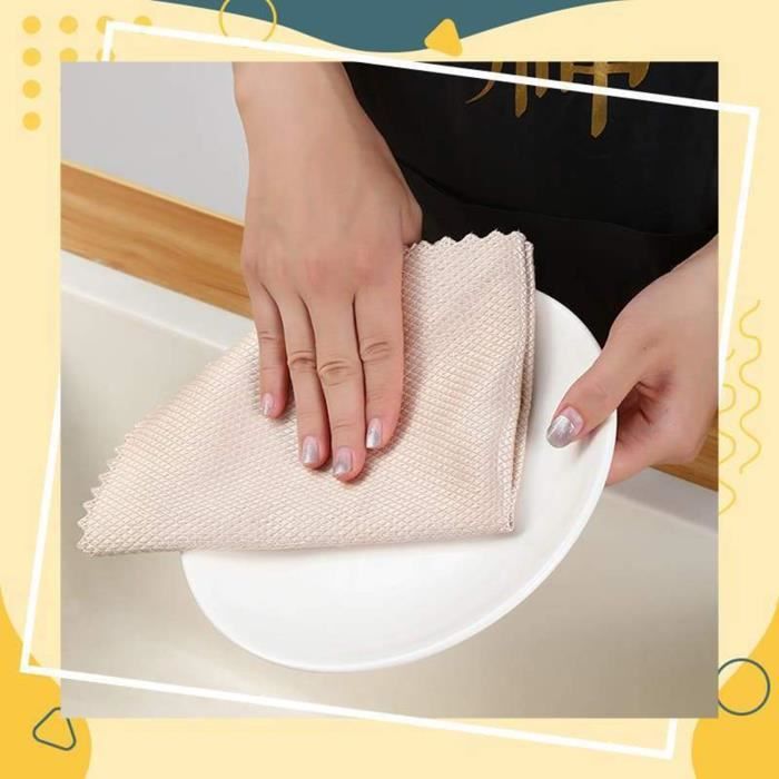 Torchon Cuisine Torchons Cuisine Magic Carpet – Essuie-tout Microfibre éponge Pour Vaisselle Et Déversements Essuie-mains Cuisine Taille Unique Lavable Machine