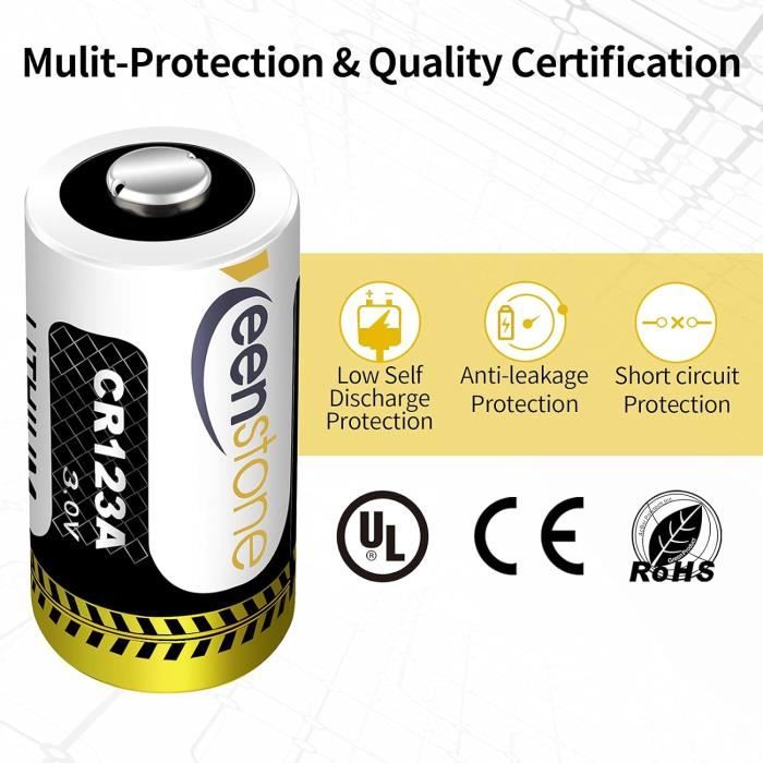 Duracell Lithium CR123A 3V batterij (2st