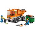 LEGO® City 60220 Le camion de poubelle, Jouet Véhicule avec 2 Mini-figurines et Accessoires, Cadeau pour Enfants de 4 ans et +-4