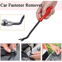Kit Outils De Retrait De Clips Panneau Porte - Pince Garniture Automobile Robuste Avec Levier Et Protections