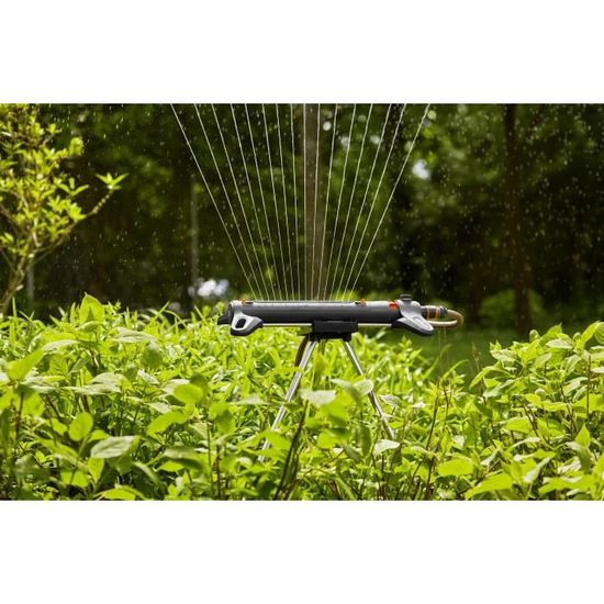 Gardena Arroseur Oscillant Aquazoom M Surface 250m Portee 18m Max Resistant Uv Et Gel Garantie 5 Ans Cdiscount Jardin