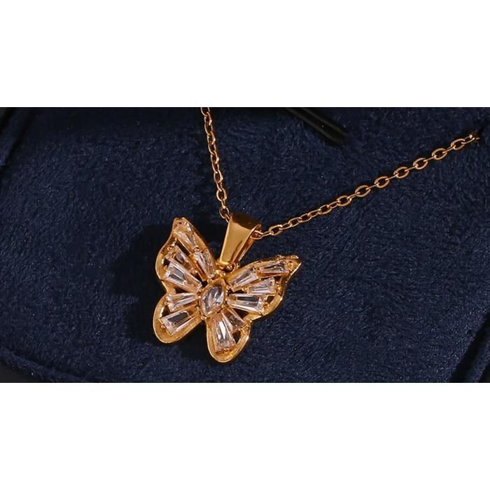 Collier Plaqué Or avec Pendentifs Solaires et Étoilés