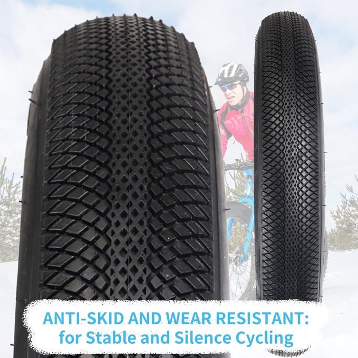 Lot De 2 Chambres à Air 24x3.0 Pour Fat Bike Et VTT – Résistance Renforcée Aux Crevaisons, Caoutchouc Robuste, Facile à Installer