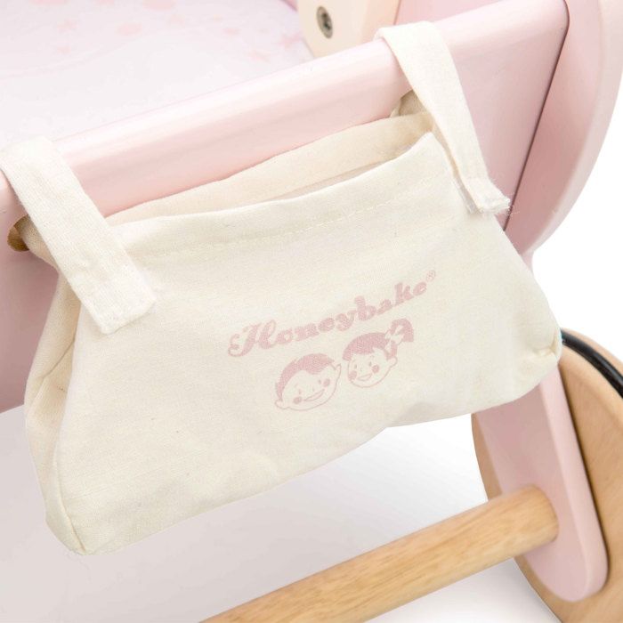 Landau Combi Poussette Poupee - Dim 48x42cm - Hauteur poignee 33 à 62 cm - Jeux - Jouets
