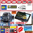 GPS ROCKSTARS 7 Pouces HD POIDS LOURD CAMION Bus Camping Car 2023 Europe CARTE A Vie-0