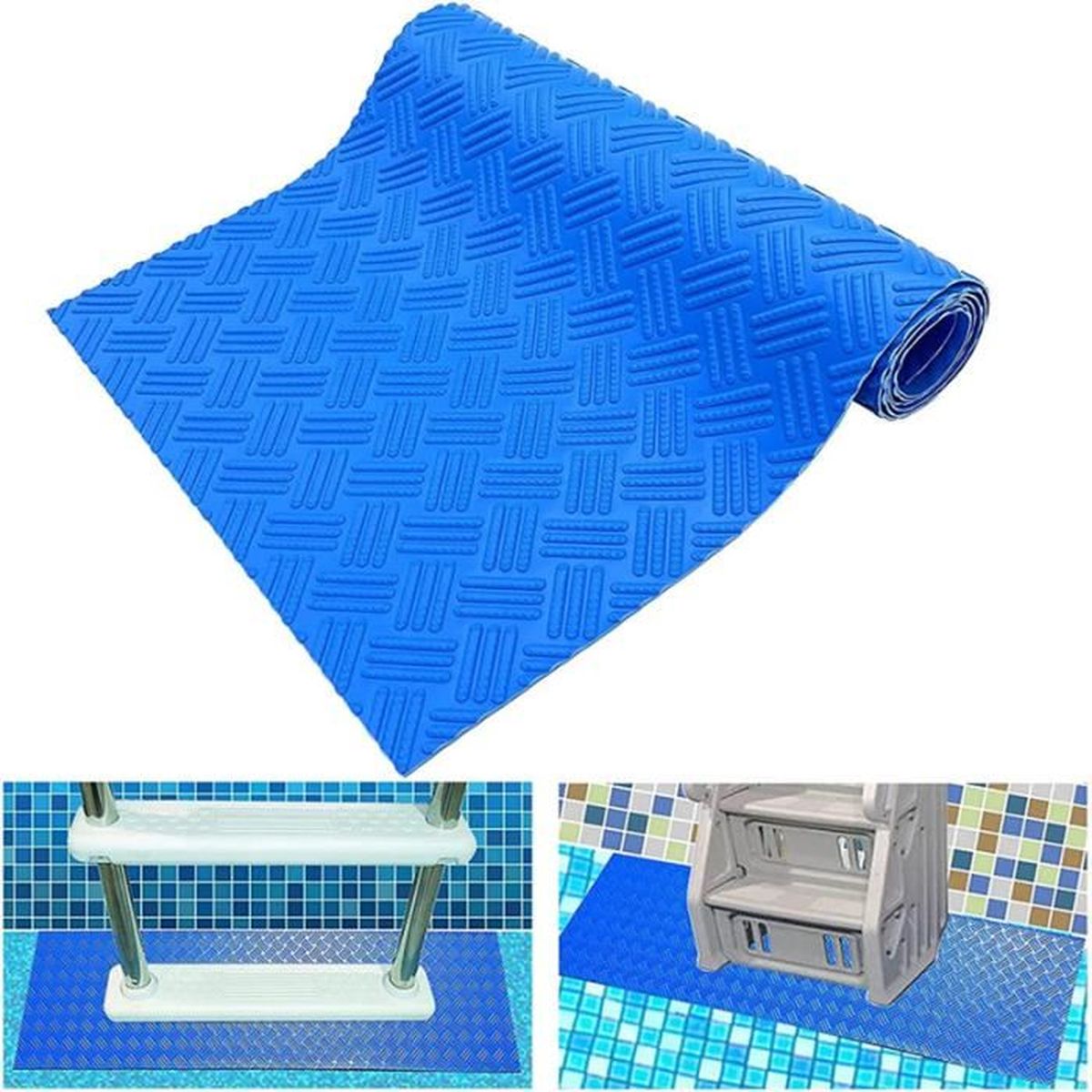 2x Poids 10L Pour Échelle De Piscine - Sacs De Sable Imperméables PVC, Poignées Robustes, Anti-Flottement Pour Piscines Hors Sol Et Creusées
