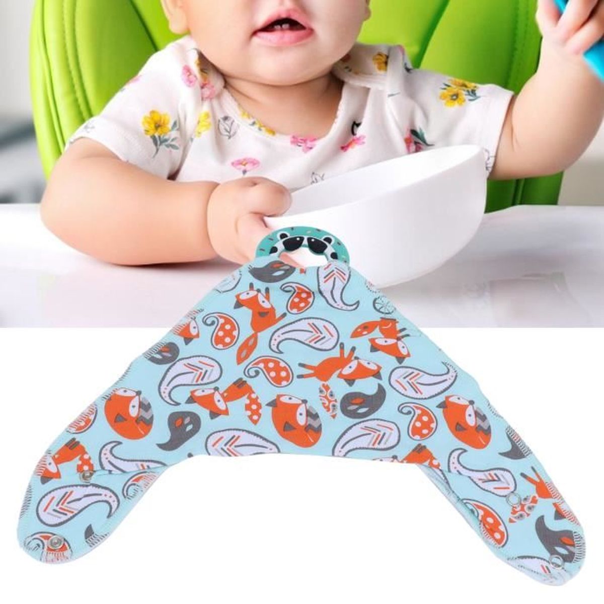 Jouets De Dentition Pour Bebe Bavoir De Bave En Coton En Silicone Souple Avec Jouet De Dentition Pour Bebe Motif De Renard Lo9 Cdiscount Puericulture Eveil Bebe