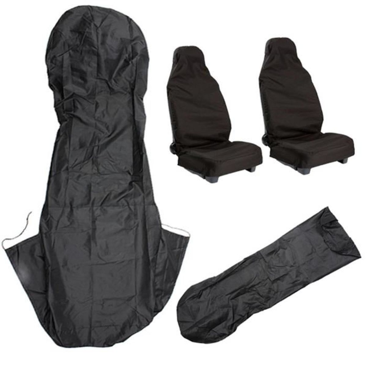 ONE SIZE housse n/éopr/ène noire auto Housse Noire de voiture universelle /étanche housse protection n/éopr/ène noire